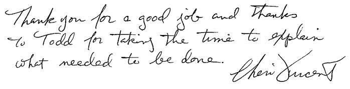 Hatfields Equipment and Dedication Services Handwritten Review